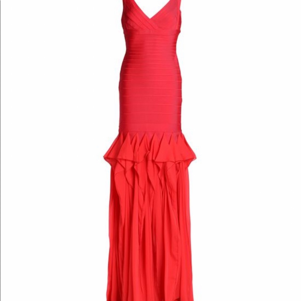 Herve Leger maxi dress